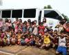 the mobile school was inaugurated to reach the most distant villages