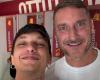 Francesco Totti at the Ultimo concert with his children Cristian and Isabel: behind the scenes they have fun with the singer – Gossip.it