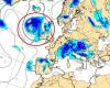 Cyclonic vortex over Italy, more storms and plummeting temperatures. And further deterioration over the weekend