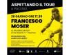 PIACENZA WAITS FOR THE TOUR. TODAY WE DIALOGUE WITH FRANCESCO MOSER