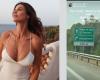 The showgirl and model Elisabetta Canalis visits Mazara del Vallo • Front Page Mazara