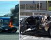 Venice, Ferrari 296 Gts hybrid on fire: the 300 thousand euro racing car destroyed by flames