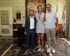 Alba: Alba volleyball champion Sara Bonifacio welcomed in the town hall